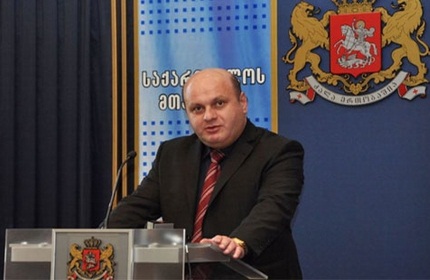 نودار خادوری، وزیر دارایی گرجستان
