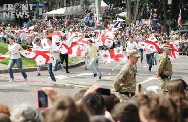 برگزاری مراسم 'روز استقلال' در گرجستان