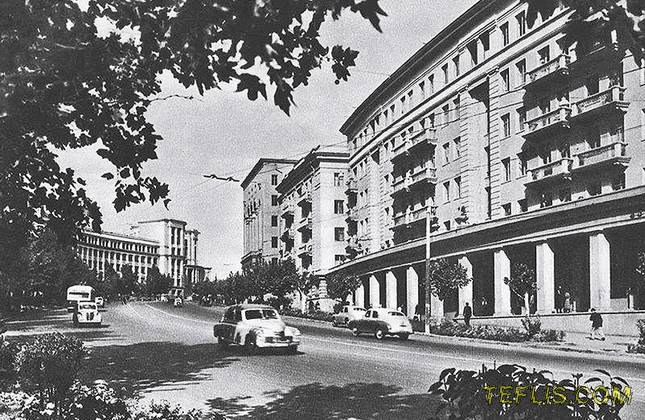 خیابان کوستاوا، واقع در منطقه سابورتالو، 1940 میلادی