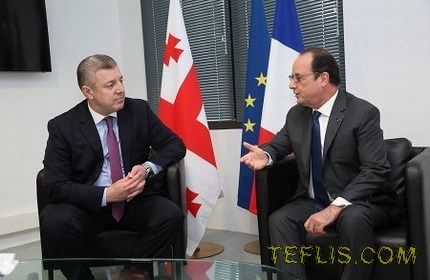 حمایت رییس جمهور فرانسه از لغو ویزای سفر شهروندان گرجستان به اتحادیه اروپا