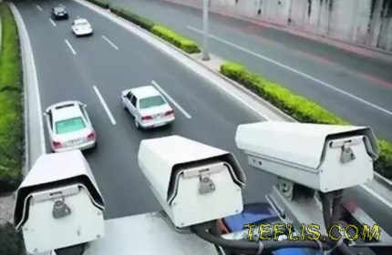 دوربین های جدید کنترل ترافیک در جاده های گرجستان